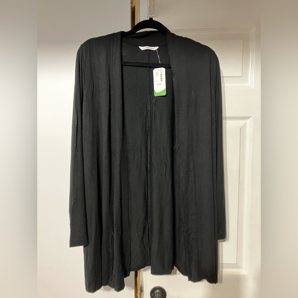 Lightweight black cardigan
